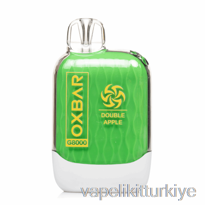 Vape Likit Oxbar G8000 Tek Kullanımlık çift Elma